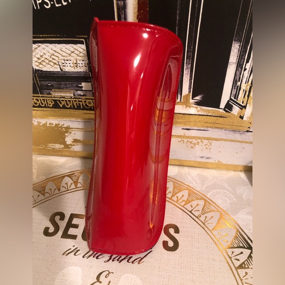 MOSCHINO Sunglass, Eyeglass Case in Red High-gloss Finish (Like New!) - Picture 3 of 7